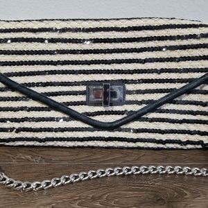 NWT Straw Studios (Dillard's) Beach Woven Clutch